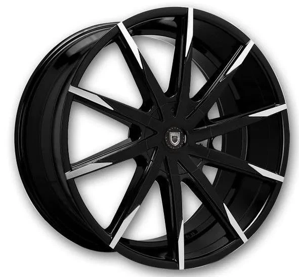 LEXANI 15CSS Wheel 20x8.5, 5x108 Bolt Pattern, 32mm Offset, Machined Finish