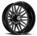 XF Off-Road XF-240 Dually Outer Stock/Leveled 20x8.25 8x210 -192 Cb 154.3 Gloss Black & Milled