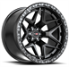 Vortek VRT-603 ATHENO 17x9 6x135 6x139.7 -12 Cb 106.1 Satin Black
