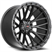 Vortek VRT-608 APOLLO 18x9 5x127 5x139.7 -12 Cb 78.1 Matte Black