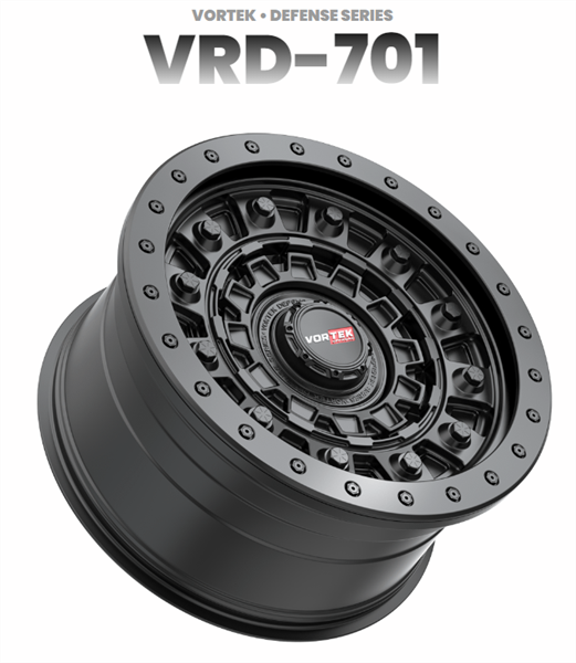 Vortek VRD-701 ARMOR 20x9.5 8x165.1 8x170 0 Cb 125.1 Matte Black