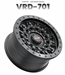 Vortek VRD-701 ARMOR 20x9.5 8x165.1 8x170 0 Cb 125.1 Matte Black