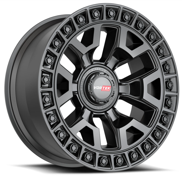 Vortek VRD-704 SNIPER 17x9 6x120 6x139.7 +12 Cb 93.1 Matte Black