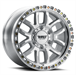 THRET OFFROAD 707 SIMULATED 17X9 8X170 18MM CB125.2 MACHINED/MACHINED RING