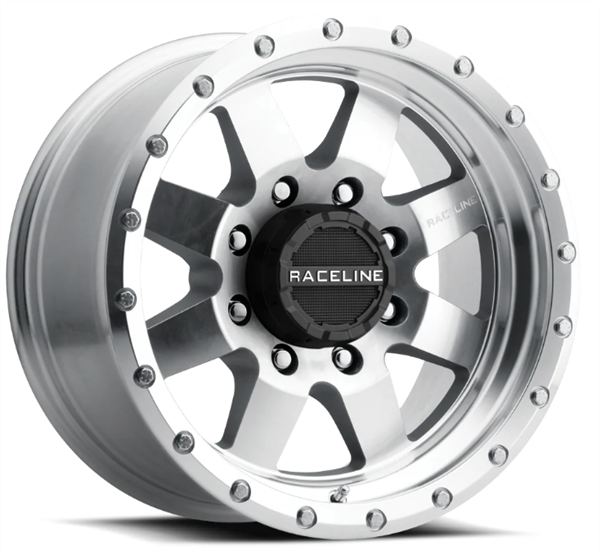 RACELINE 935MC DEFENDER 17X9 8X165.1 -12MM CB130.81 MACHINED