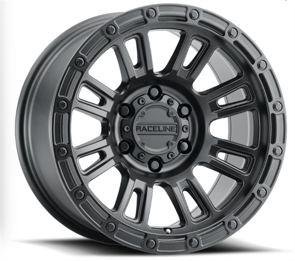 RACELINE 956B COMPASS 18X9 6X139.7 -12 106.1 SATIN BLACK