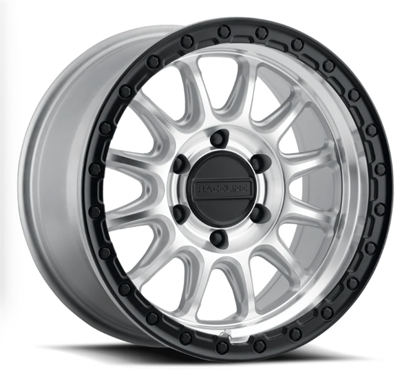 RACELINE 960MB ALPHA 18X9 5X150 +18MM CB110.5 SATIN BLACK AND MACHINED
