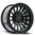 ARENA A101 MESA 17x9 6x139.7 -12MM SATIN BLACK CENTER GLOSS BLACK LIP
