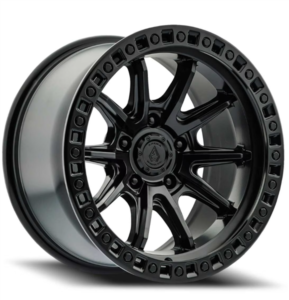 ARENA A103 MISSION 5 17x8.5 6x139.7 25MM SATIN BLACK