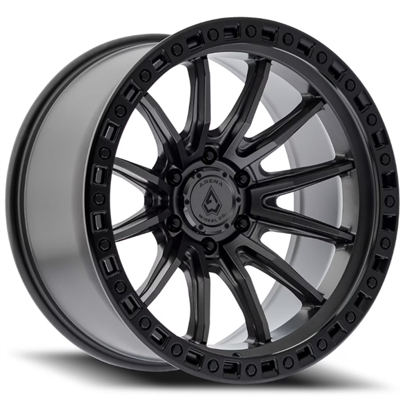 ARENA A103 MISSION 6 20x10 6X139.7 -18MM SATIN BLACK