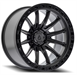 ARENA A103 MISSION 6 20x10 6X139.7 -18MM SATIN BLACK