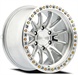 ARENA A103 MISSION 8 20x9 8x170 20MM GLOSS SILVER MACHINED