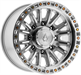 ARENA A103 MISSION 20X9 8X165.1 20MM 5.82 125.1 GLOSS SILVER MACHINED