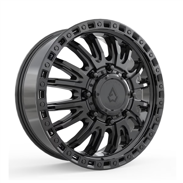 ARENA A103 MISSION DUALLY FRONT 22x8.25 8x210 105MM GLOSS BLACK