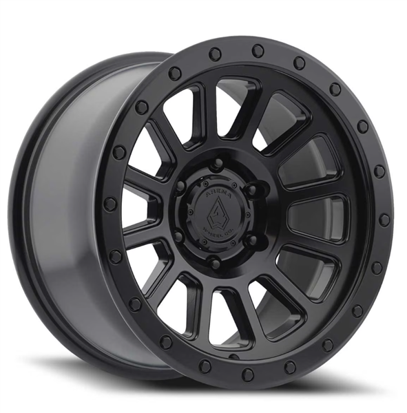 ARENA A105 AMMO 17X9 6X135 0MM SATIN BLACK