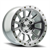ARENA A105 AMMO 17X9 6X135 0MM GLOSS SILVER MACHINED