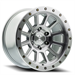ARENA A105 AMMO 20X9 6X135 0MM GLOSS SILVER MACHINED