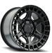 ARENA A107 TORQUE 17X9 6X135 -12MM SATIN BLACK