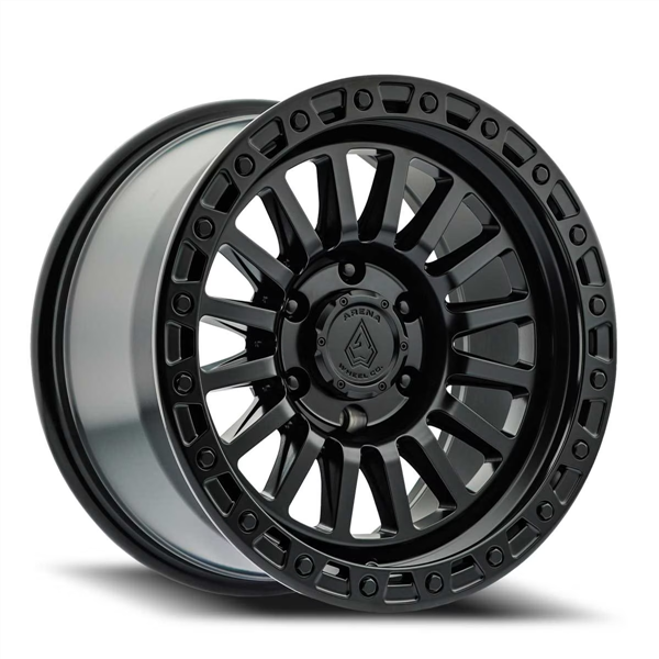 ARENA A108 TROPHY 17x8.5 6x139.7 25MM SATIN BLACK