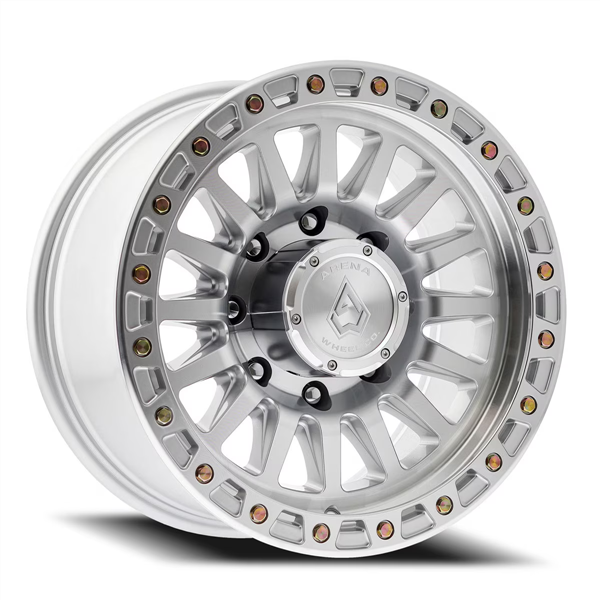 ARENA A108 TROPHY 18X9 8X170 0MM GLOSS SILVER MACHINED