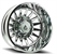ARENA A110 RIVAL DUALY REAR 20X8.25 8X200 -202MM MILLED AND POLISHED