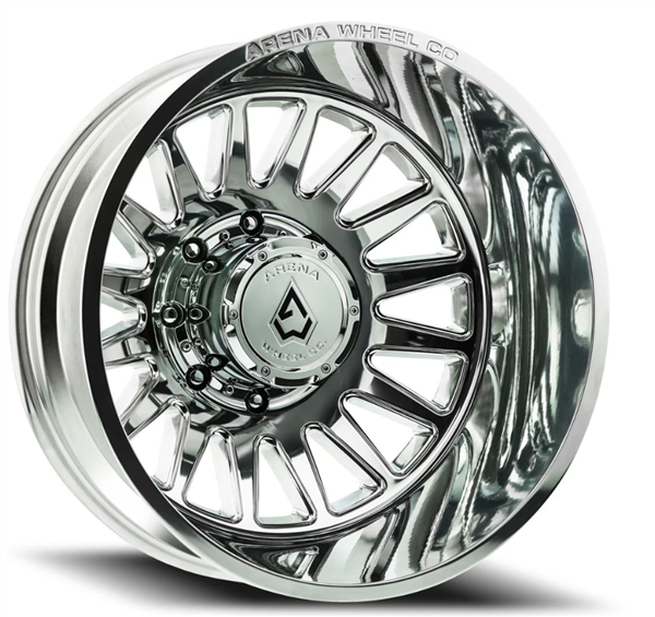 ARENA A110 RIVAL DUALY REAR 20X8.25 8X200 -202MM MILLED AND POLISHED
