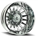 ARENA A110 RIVAL DUALY REAR 20X8.25 8X200 -202MM MILLED AND POLISHED