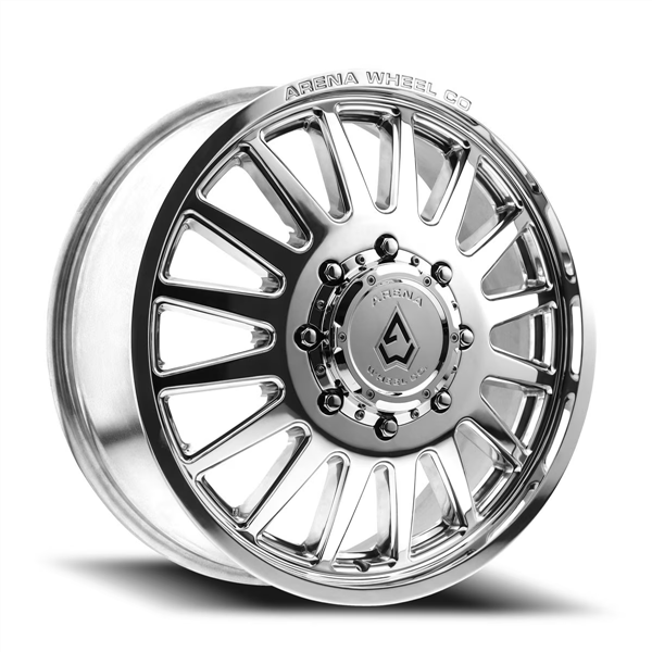 ARENA A110 RIVAL DUALY FRONT 20X8.25 8X210 105MM MILLED AND POLISHED