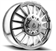 ARENA A110 RIVAL DUALY FRONT 22X8.25 8X200 105MM MILLED AND POLISHED
