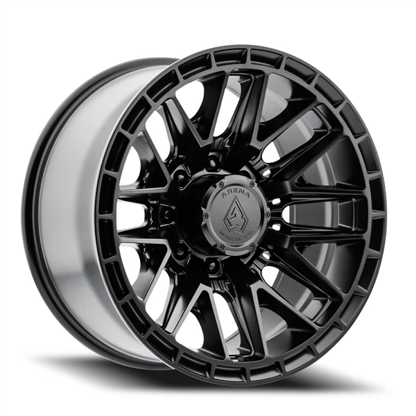 ARENA A114 BATTLE 20X10 8X180 -18MM SATIN BLACK