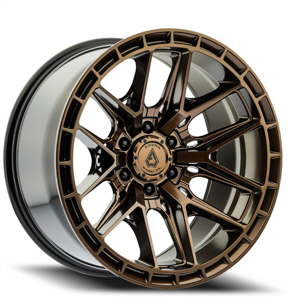 ARENA A114 BATTLE 20X10 6X135 -18MM SMOKED BRONZE TINT CLEAR