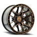 ARENA A114 BATTLE 22X10 6X139.7 15MM SMOKED BRONZE TINT CLEAR