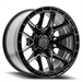 ARENA A114 BATTLE 22X12 6X135 -44MM SATIN BLACK