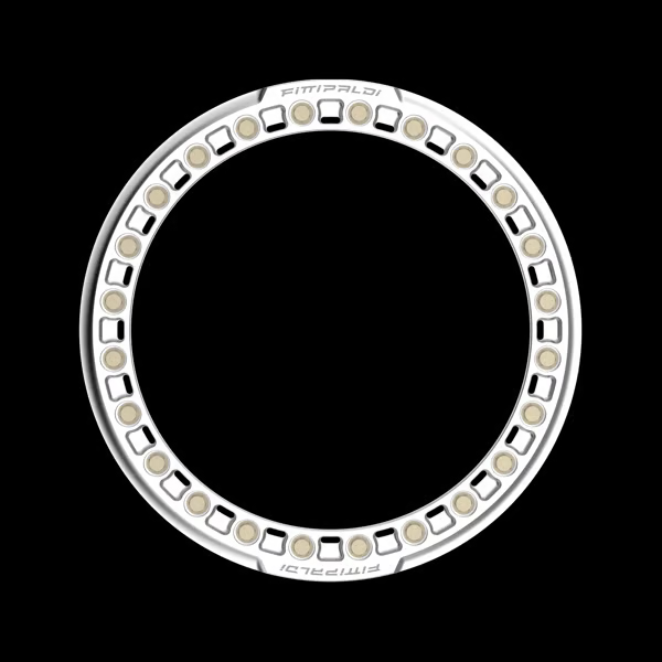 MACHINED FORGED BEAD LOCK RING FOR 17" FITTIPALDI WHEELS