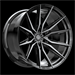 Arvano ART-3 Savona 20x10 6x135 -18 Cb 87.1 Gloss Black & Brushed Double Dark Tint
