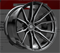 Arvano ART-3 Savona 20x10 6x139.7 -18 Cb 106.1 Gloss Black & Brushed Double Dark Tint