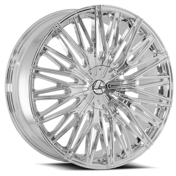 Azara AZA-522 22X9.5 5X115 5X120 +15 Cb 74.1 Nano Chrome