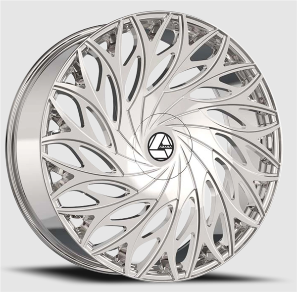 Azara Aza-525 18X8 5X100 5X114.3+35 Cb 74.1 Nano Chrome
