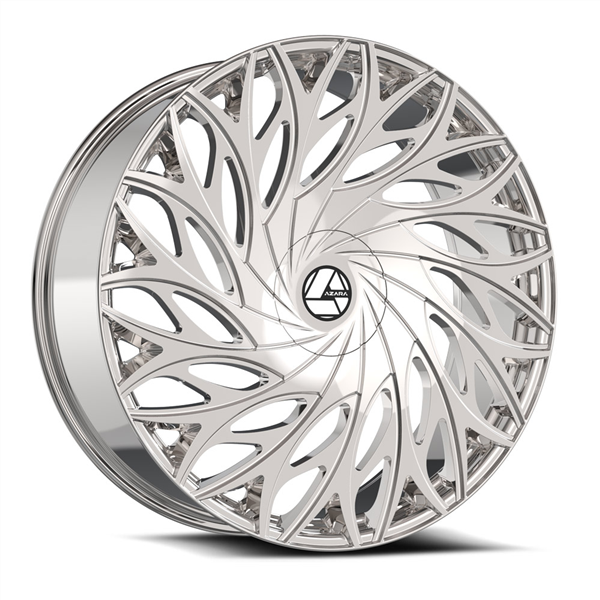 Azara AZA-525 22x9.5 5x115 5x120 +15 Cb 74.1 Nano Chrome