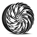 Azara AZA-531 22x9.5 5x115 5x120 +15 Cb 74.1 Gloss Black & Machined