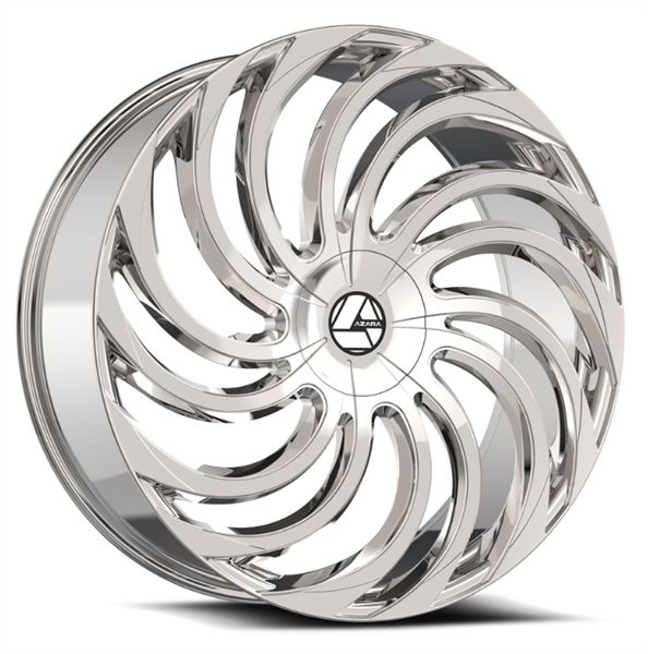 Azara AZA-534 22x9.5 5x115 5x120 +15 Cb 74.1 Nano Chrome