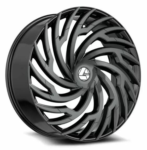 Azara AZA-536 20x8.5 5x112 5x114.3 +35 Cb 74.1 Gloss Black