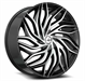 Azara AZA-537 20x8.5 5x114.3 5x120 +35 Cb 74.1 Gloss Black & Machined
