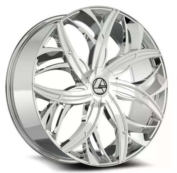 Azara AZA-541 18x8 5x112 5x114.3 +35 Cb 74.1 Nano Chrome
