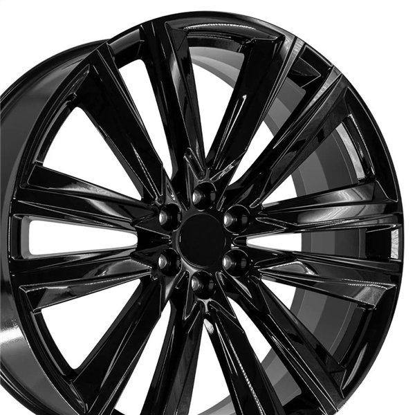 OE Wheels CA91 26x10 6x139.7 28et Gloss Black