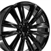 OE Wheels CA91 26x10 6x139.7 28et Gloss Black