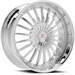Cavallo CLV-32 22x9.5 6x135 6x139.7 +25 Cb 108 Nano Chrome