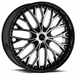 Cavallo CLV-33 22x8.5 5x114.3 5x120 +38 Cb 74.1 Gloss Black & Machined