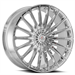 Cavallo CLV-34 22x8.5 5x114.3 5x120 +38 Cb 74.1 Nano Chrome