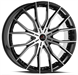 Cavallo CLV-36 24x9.0 5x115 5x120 +34 Cb 78.1 Gloss Black & Machined